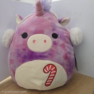 Squishmallows, Lola, The Unicorn Tie-dye, rare